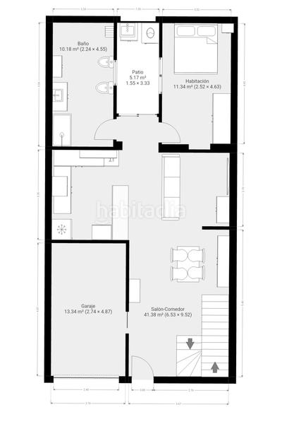 Foto 17985a25-d64d-4b75-98bf-f93c41562f4c. Towny house with parking in Centro puerto Sagunt