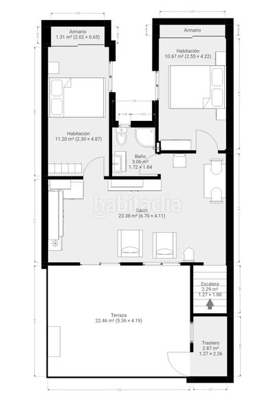 Foto d36482a8-f0db-4790-ac5b-2f017d79d0cf. Towny house with parking in Centro puerto Sagunt
