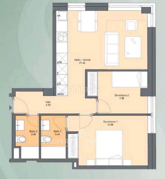 Foto 501a5e2e-cdf7-4caf-8918-5b789726c74e. Appartement mit heizung parking pool in San Juan Bautista Madrid