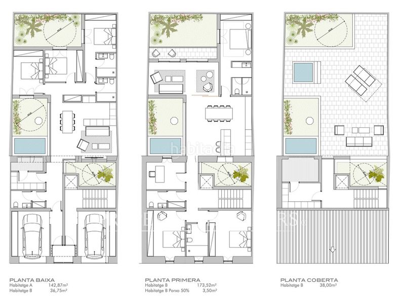 Foto 42b59e02-aea3-4fcb-b533-6dd9bdd482c0. Casa adossada amb aparcament a Manacor centre Manacor