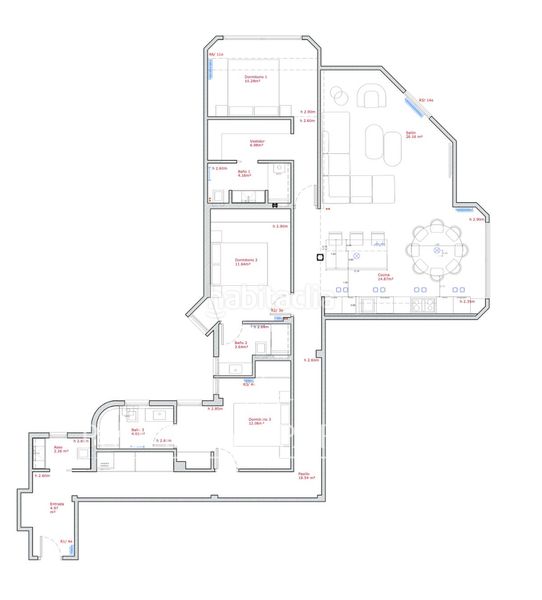 Foto f9b02cb6-87bf-4a68-a0d5-9c2ad0c550ef. Apartament amb calefacció a Almagro Madrid