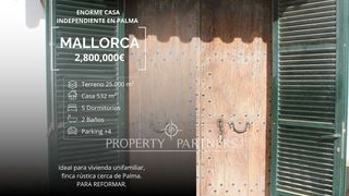 Xalet  Son nebot. Auténtica finca mallorquina de 1872 con gran potencial de reform