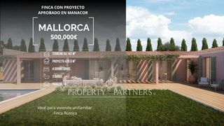 Wohngrundstück  Manacor. Maravillosa finca con licencia aprobada en manacor