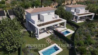 Doppelhaus  Carrer des castellot. Espectacular villa sunrise bay  cala romantica 75m2