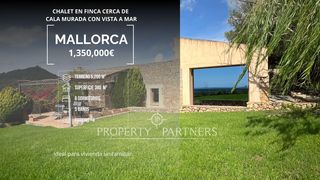 Casale  Cala murada. Chalet en finca cerca de cala murada con vista a mar