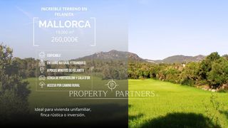 Residential Plot  Quarta volta. Oportunidad inversión terreno rústico 19.000 m en felanitx