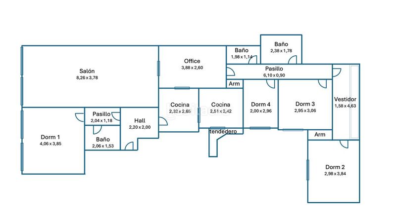 Foto edfab542-a97e-4196-98ce-3904f45547dc. Apartament amb calefacció aparcament piscina a Castilla Madrid