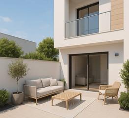 Pis a Centre. Espectacular planta baja de obra nueva