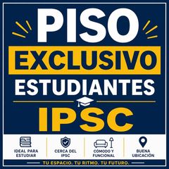 Lloguer Pis a Col·legis Nous. Oportunidad estudiantes del ispc