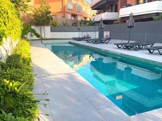 Planta baixa a Serraparera. Espectacular planta baja de obra nueva con terrazajardn, piscin