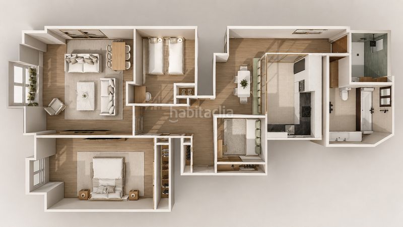 Foto 4a107300-f686-438f-9119-b7190ec45981. Piso zabalbide en Solokoetxe Bilbao