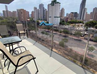 Apartamento en Cala Finestrat. Exclusivo apartamento con terraza y vistas despejadas en urbaniz