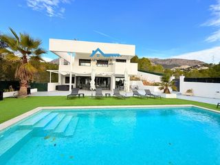 Xalet a Altea la Vella. Villa de lujo en la galera de las palmeras, altea