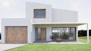 Casa a Can Pei. Casa de obra nueva en parcela de 990m totalmente plana