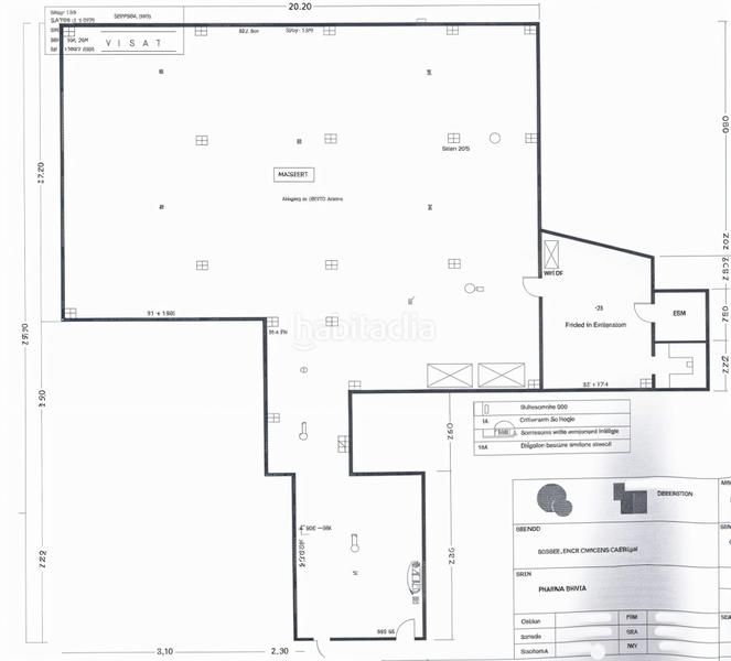 Foto 63c44289-88a0-4c4a-8abb-a806907f7916. Local comercial local diáfano de 300m2 en Riu Nord Santa Coloma de Gramenet