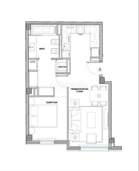 Foto 41937f1a-de41-495f-b53b-baf87faba119. Rent flat with heating pool in Sant Gervasi - Galvany Barcelona