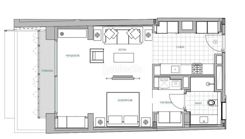 Foto 24117f42-1bb8-4a13-87dd-7275014c1e53. Lloguer pis amb aparcament a Vila de Gràcia Barcelona