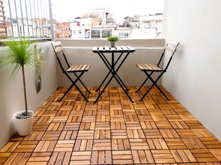 Dachwohnung in Carrer del parlament 28b. Ático de diseño con terraza y vistas panorámicas en sant antoni