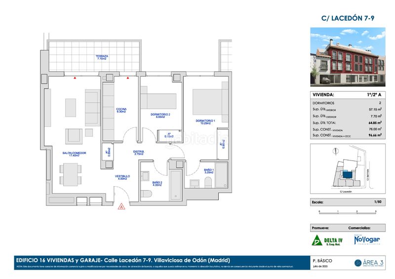 Foto aaad6bab-7093-4872-8da4-711a18c04b79. Flat in calle lacedon 8 in Centro Villaviciosa de Odón