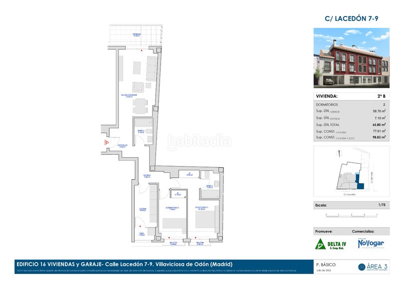 Foto cf145641-235c-4a23-b04c-4bf96ddd5ca1. Flat in calle lacedon 8 in Centro Villaviciosa de Odón