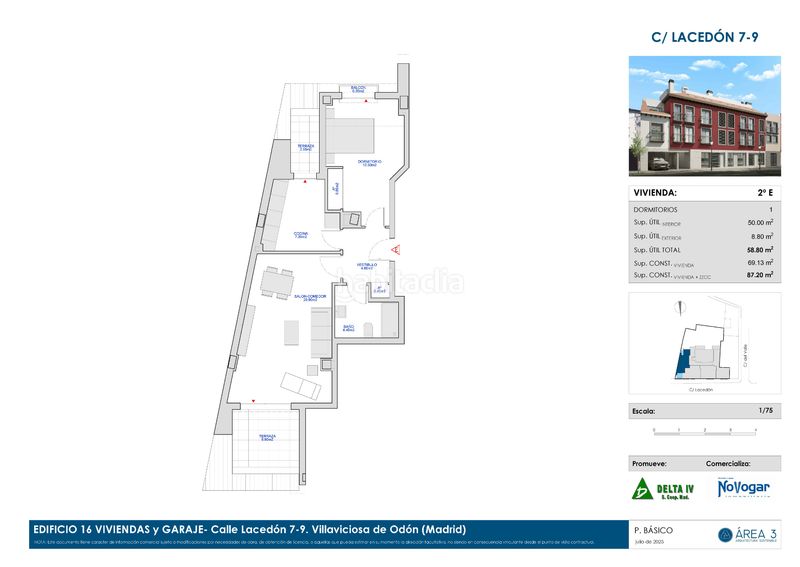 Foto f0e44e79-59b0-4488-9f7f-bbdba697ee1f. Flat in calle lacedon 8 in Centro Villaviciosa de Odón