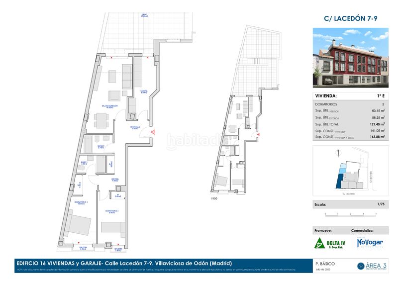 Foto fc7fc13d-f064-4540-a829-137dff36f690. Flat in calle lacedon 8 in Centro Villaviciosa de Odón