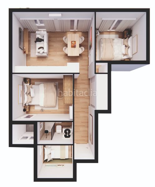 Foto 065c356b-1397-4a39-a46a-7c112de9490d. Pis a El Poble Sec - Parc de Montjuïc Barcelona
