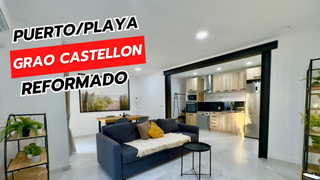 Apartament a El Grao. Piso con vistas al mar y a castellón  el grao de castellón