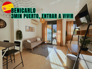 Studio à Puerto. Estudio con balcón  benicarló calle cesar cataldo
