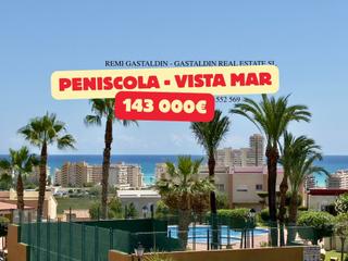 Appartement à Las Atalayas-Urmi-Cerro Mar. Maravilloso apartamento con vistas al mar en peñíscola  2 habita