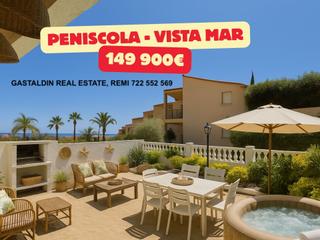 Appartement à Las Atalayas-Urmi-Cerro Mar. Apartamento con terraza y vistas al mar en peñíscola