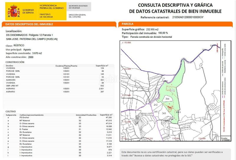 Foto abd61e21-03a9-4a41-bceb-7a27ad979e48. Masia amb calefacció a Paterna del Campo