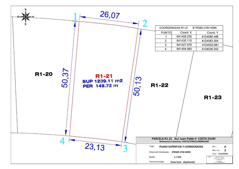Foto 301d65a5-a12d-419a-b141-e0ba146c53fa. Terreno residencial excelente parcela en campo de golf Costa Esuri en Ayamonte