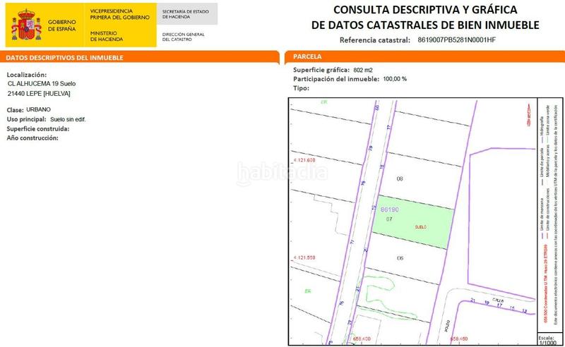 Foto 5fdf67c2-25aa-4111-891a-042fa10e1202. Terreno residencial parcela urbana en pinares en Lepe