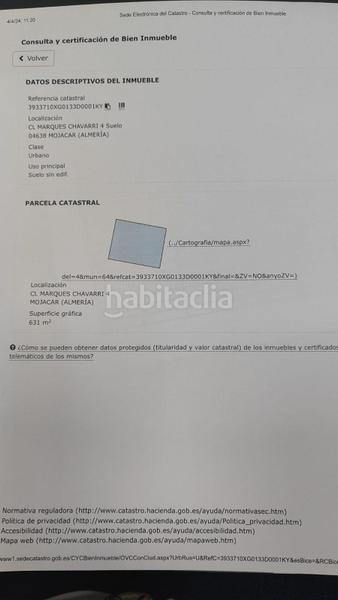 Foto 0f6346df-a6a6-4f5f-aa7c-8ce85ae3741e. Terreno residenziale in Marina de la Torre Mojácar