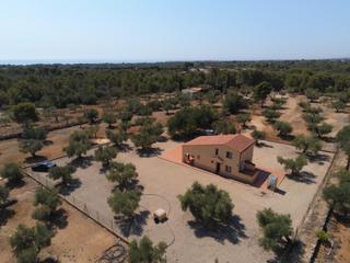 Bauernhof in L´Ametlla de Mar. Magnífica finca rústica con casa unifamiliar aislada, a tan solo