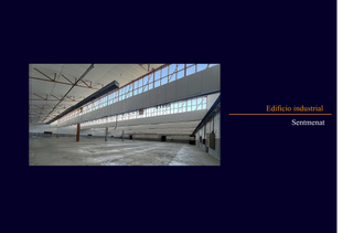 Lloguer Nau industrial  Principal. Nave tipo c