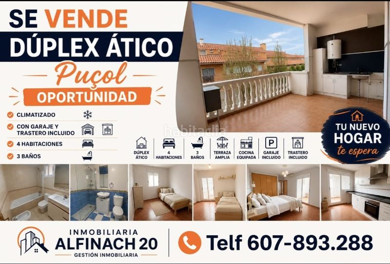 Foto 89e0ee40-3e4a-40c5-9086-55df857e1c95. Àtic amb aparcament a Zona Alta Puçol