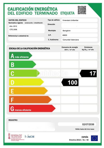Foto 03288e3e-3489-4ffd-8749-ad5032d861b5. Haus in colon 30 in Benigànim