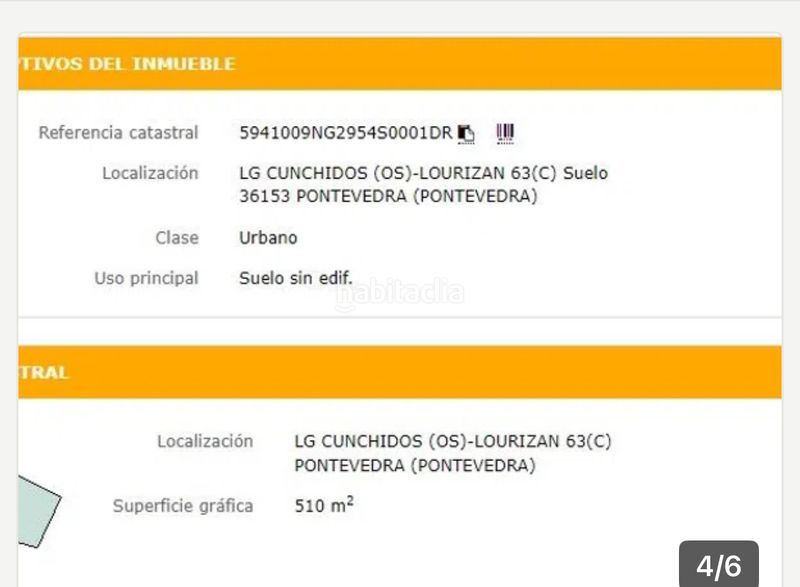 Foto a8abe042-6e9f-41f1-88d3-5db03956dabc. Terreno residencial en rua os cunchidos 63 terreno edificable en Pontevedra