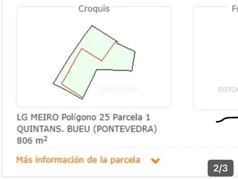 Foto 0d84e1c7-60c1-4431-add1-1333b4567d52. Terrain résidentiel dans lugar meiro 90 dans Bueu