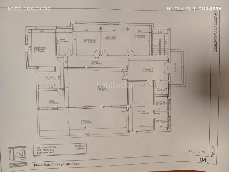 Foto 5959fa95-6fac-4c9f-a5d2-ea1e35286896. Casa en ja-5105 26 huertañalda-2000ms-piscina-jardin en Úbeda