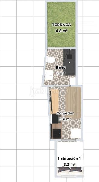 Foto 4b5b35fe-8d15-4f51-86ce-4b998e204076. Estudio en El Poble Sec - Parc de Montjuïc Barcelona