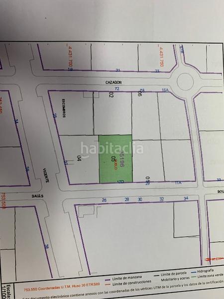 Foto d6f4fa1a-3d68-4f60-b83d-b8f5c43f235d. Terreny residencial a calle luis sales boli 17 a Castellón de la Plana