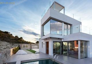 Xalet en Balcn de Finestrat-Terra Marina. Villa moderna de lujo con vistas al mar