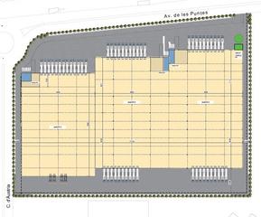 Location Bâtiment à usage industriel à Torreforta. Nave de alquiler en constantí de 9.000 m2 a 40.000 m2