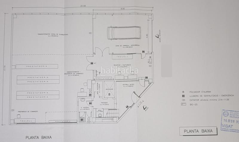 Foto 42124ac4-6455-469b-9028-8a57e21c6a09. Fabrikhalle mit heizung in Gràcia Sabadell