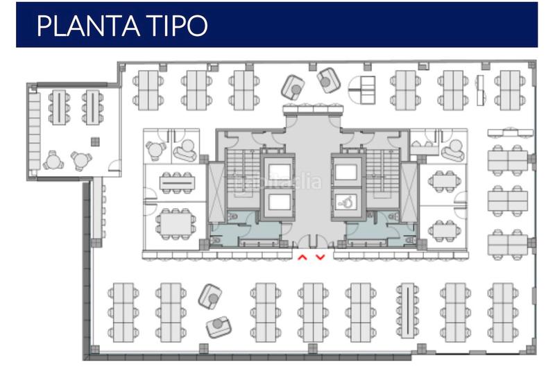 Foto 5fdfa01b-876a-4cb5-b881-110ea9f9046a. Miete büro mit heizung in La Bordeta Barcelona