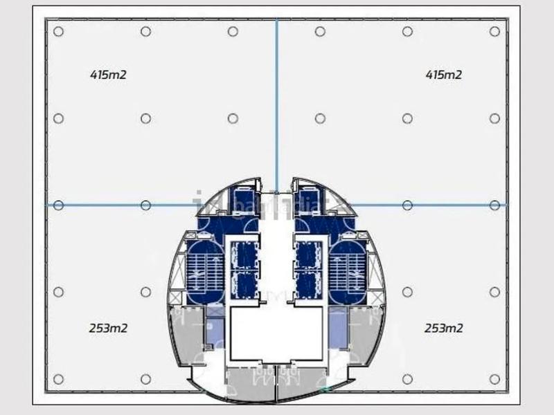 Foto d11cf67c-24ef-4b68-ac11-91350c9c4933. Location bureau avec chauffage dans Santa Eulàlia Hospitalet de Llobregat (L´)