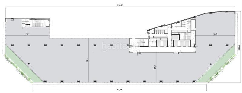 Foto 6a963e71-258c-4dca-84e0-9106be9142a9. Rent office space with heating parking in El Parc i la Llacuna del Poblenou Barcelona